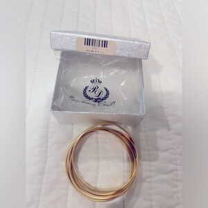 Premier Jewelry gold bangle bracelet new